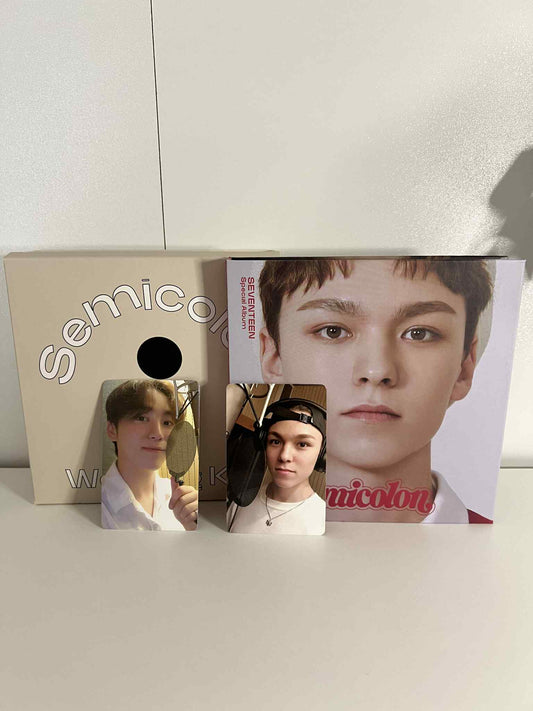 Seventeen Semicolon version Vernon