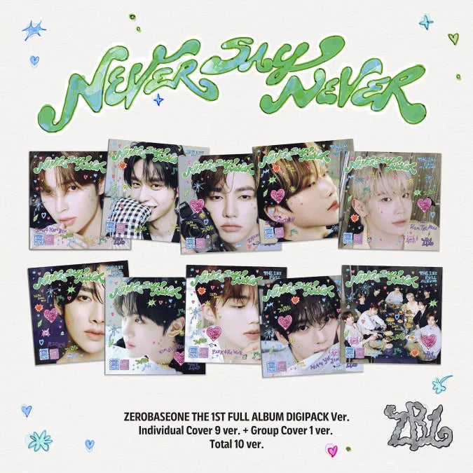 Zerobaseone : Never say never digipack