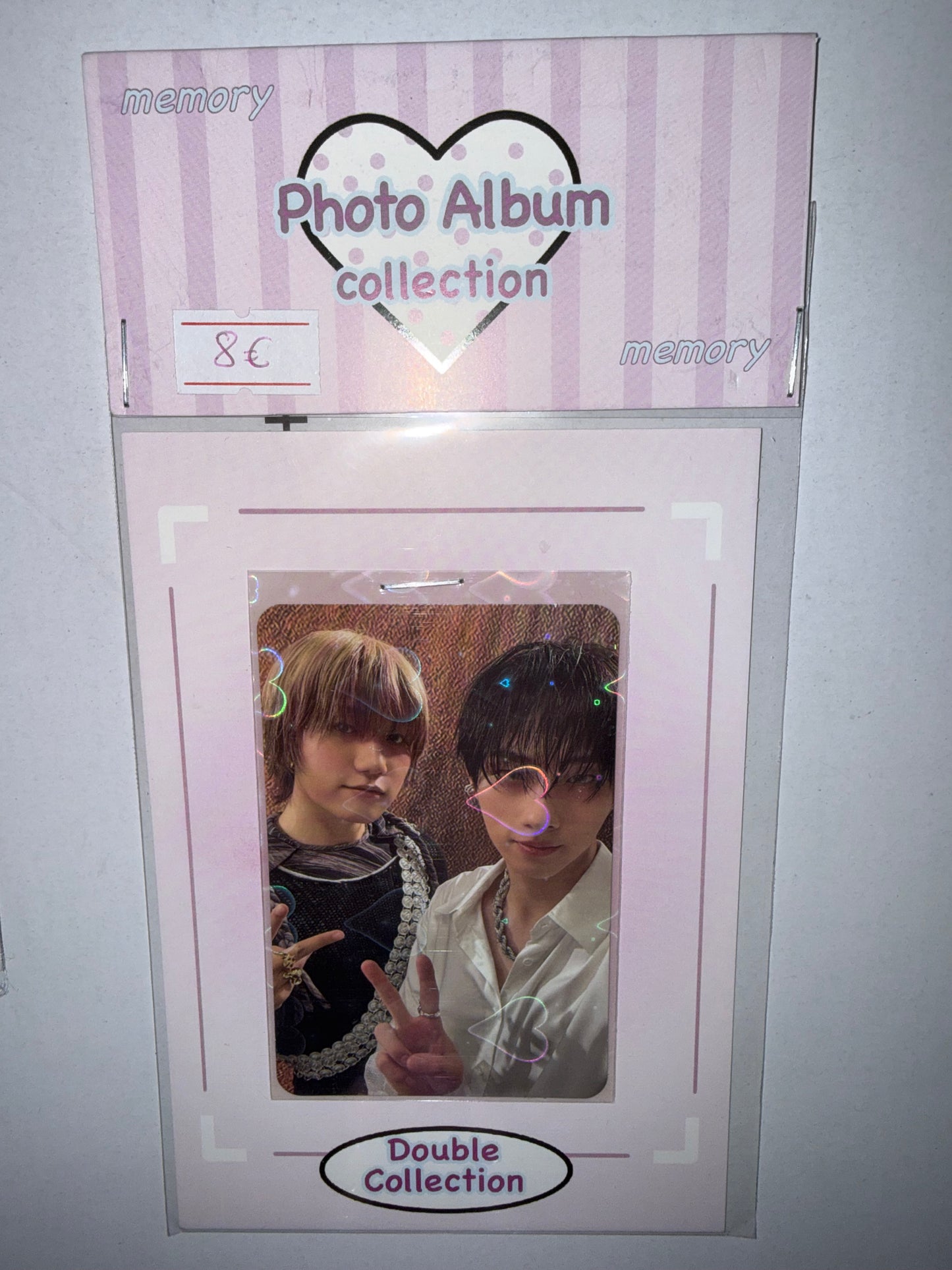 Photocard duo Jiung et Jongseob