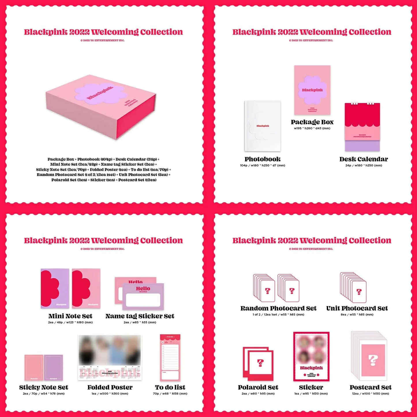 BLACKPINK - 2022 WELCOMING COLLECTION