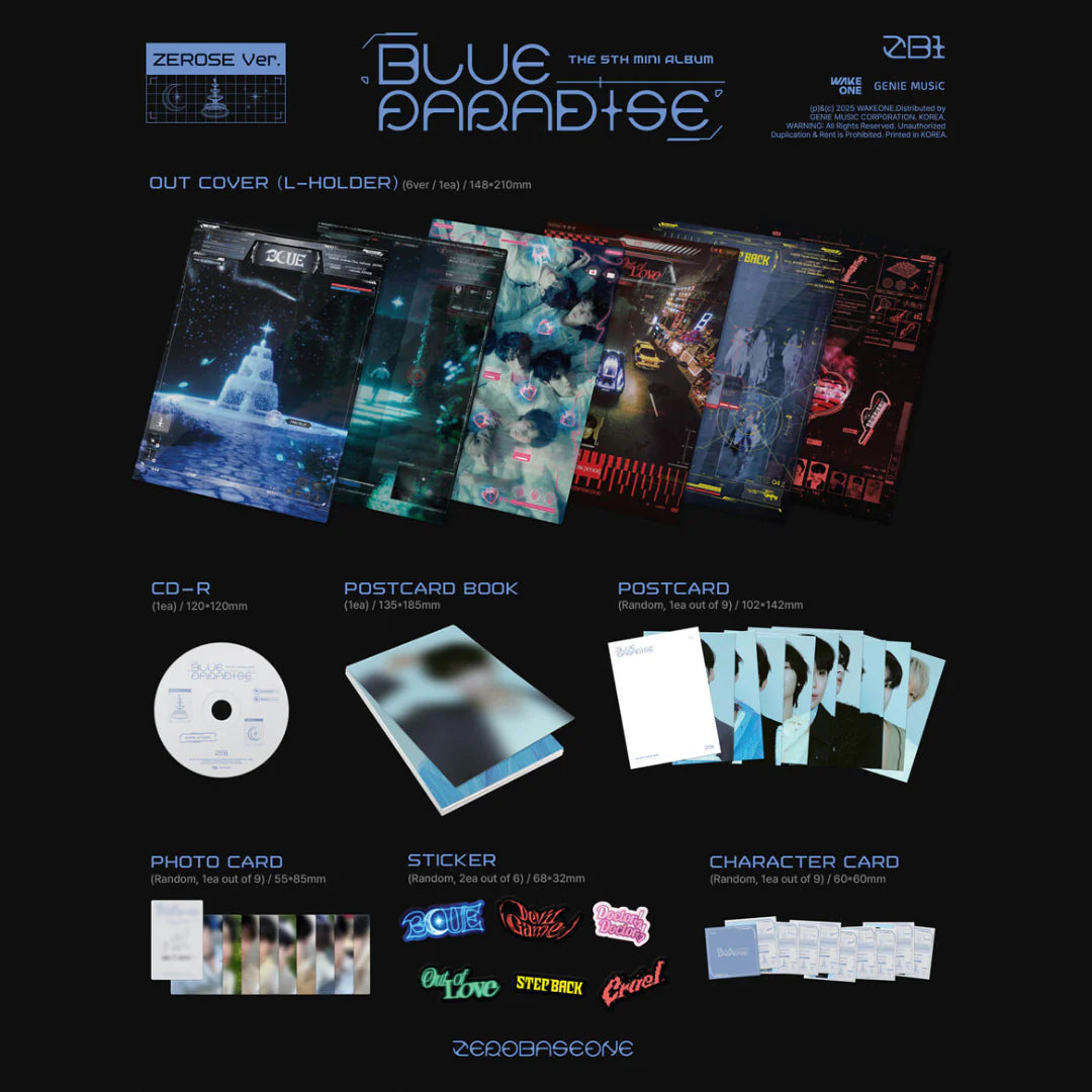 ZEROBASEONE - Blue Paradise Zerose version