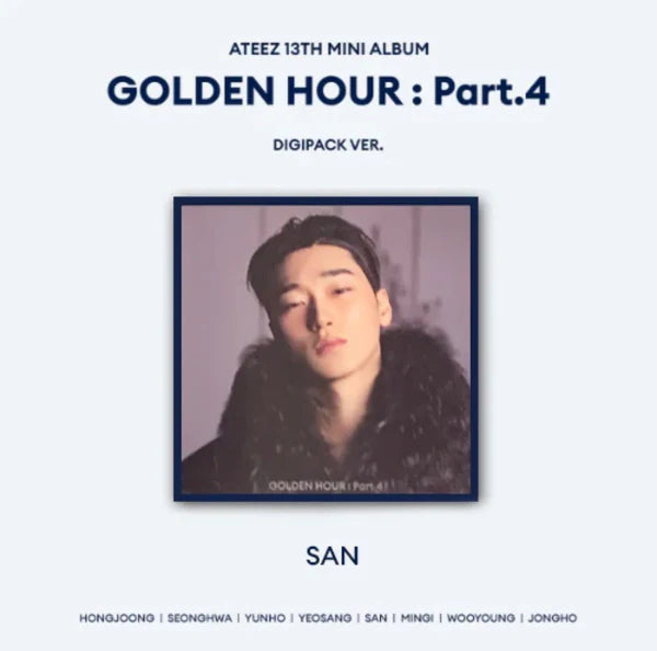 ATEEZ - Golden hour part 4 Digipack