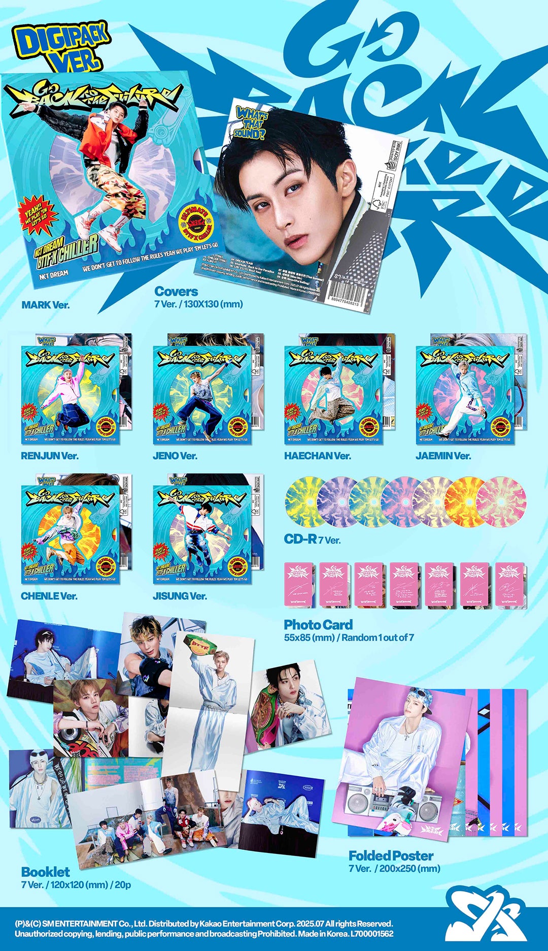 NCT Dream - Go back to the future digipack version