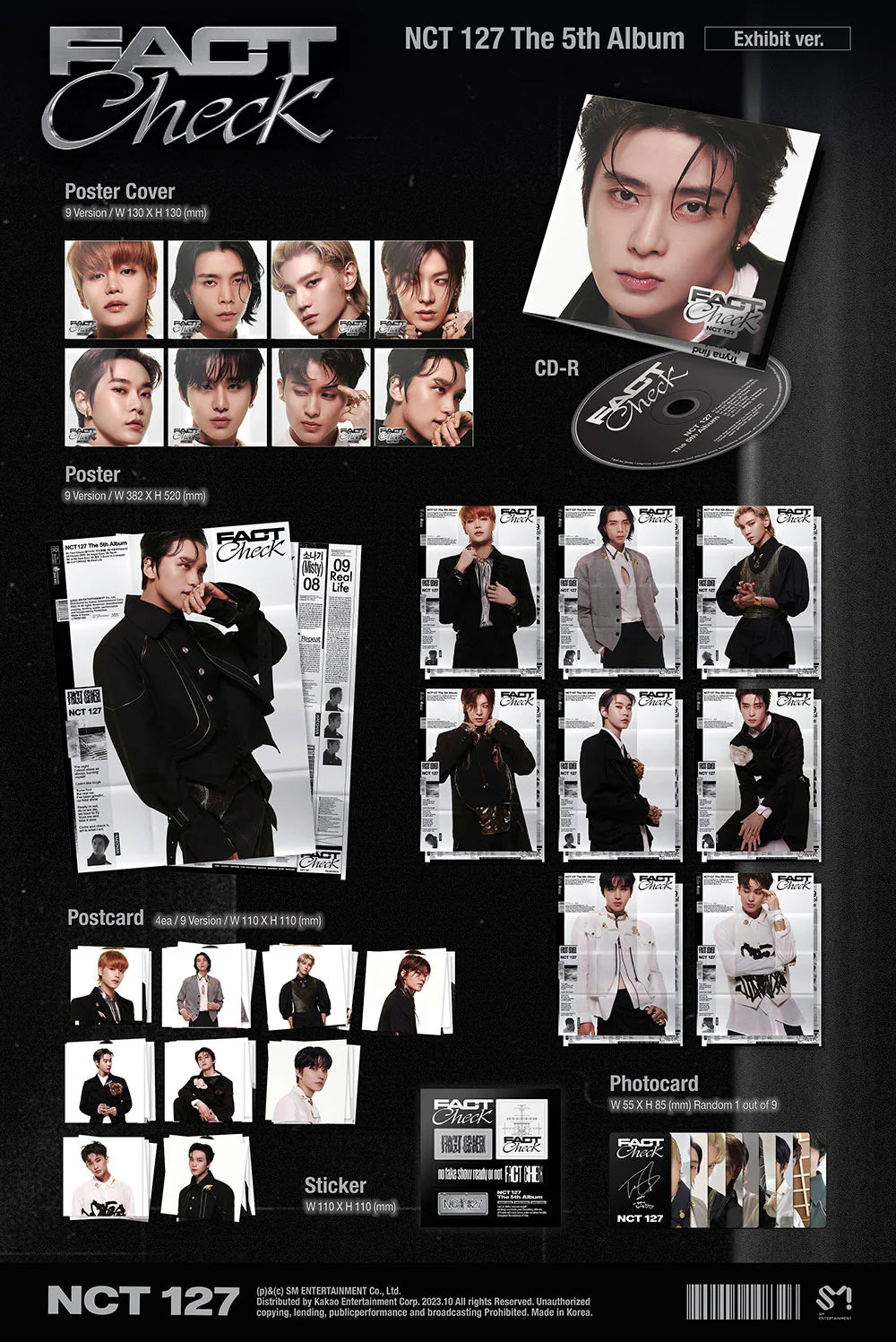 NCT 127 - Fact Check ( Digipack version )