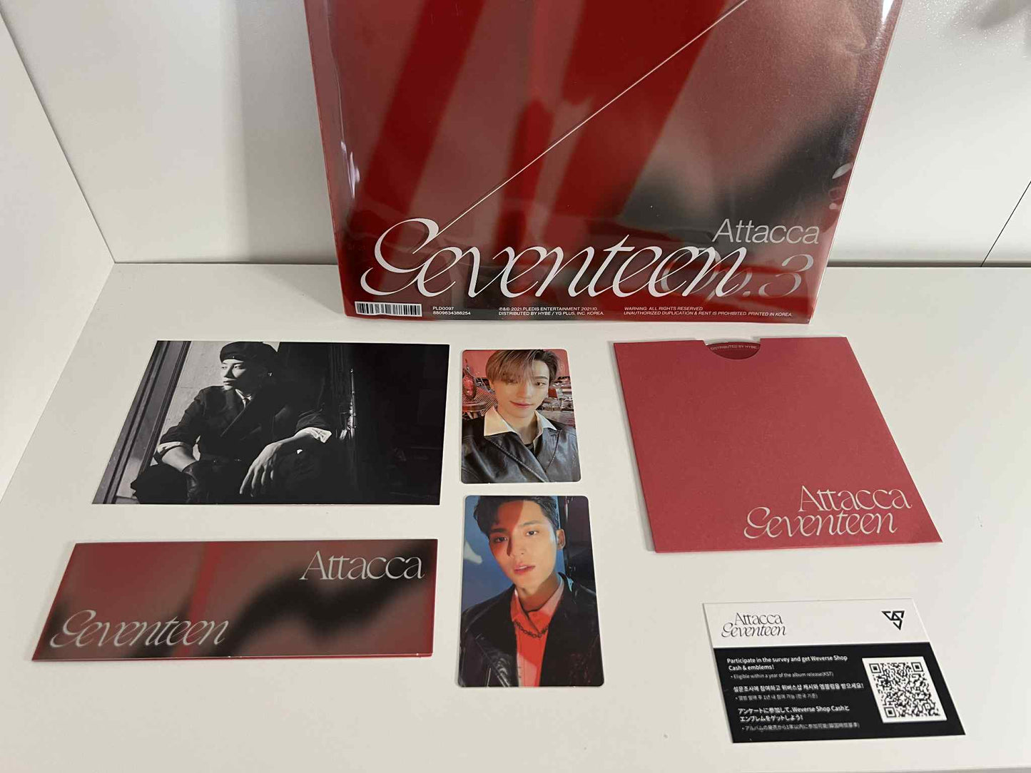 Seventeen - Attaca rouge version